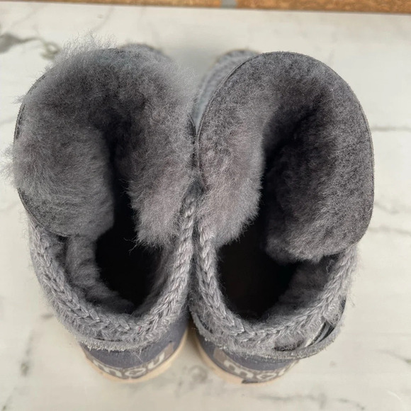 MOU Sneaker boots Lace-Up Size 37/7 Gray - Picture 8 of 9
